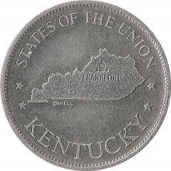 Token - Shell’s States of the Union Coin Game, Version 1 Kentucky