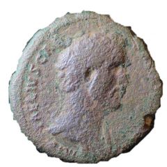 Dupondius or As - Antoninus Pius TRIB POT COS S C