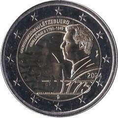 2 Euro - Henri I Guillaume II - hologram version