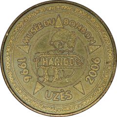 Monnaie de Paris Tourist Token - Haribo Musée du bonbon - 1996-2006