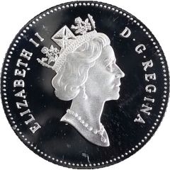 50 Cents - Elizabeth II Hockey 1875-2000