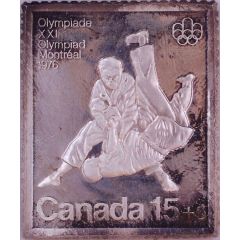 15+5 Cents - Canada Post Judo, Montreal 1976 Olympiad
