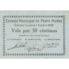 50 Céntimos Pedro Muñoz