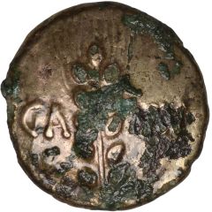 Gold Plated Stater - Cunobelin Cunobelinus Linear Contemporary Counterfeit