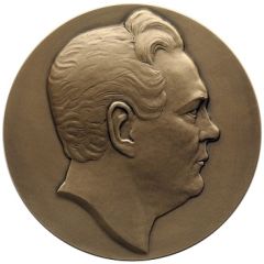 Diploma medal of the graduate of the medal workshop - Ivan Vitali