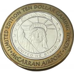 10 Dollar Gaming Token - McCarran Airport Limited Edition