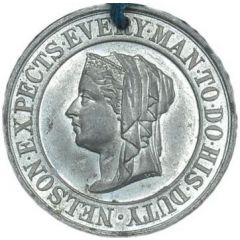 Medal - Victoria Bristol Charter, white metal