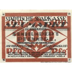 100 Pfennig Sparkasse