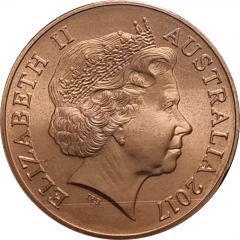 2 Cents - Elizabeth II 4th Portrait - Stuart Devlin Exhibition