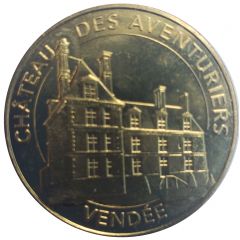 Jeton touristique - Monnaie de Paris - Château des Aventuriers - Vendée