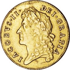 1 Guinea - James II 1st bust