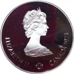 5 Dollars - Elizabeth II Rowing