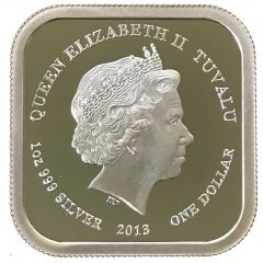 1 Dollar - Elizabeth II St Peter`s Square