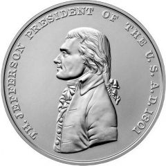 Medal - Peace and Friendship Thomas Jefferson Presidential