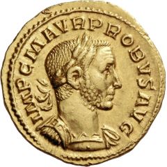 Aureus - Probus HERCVLI ROMANO AVG, Hercules