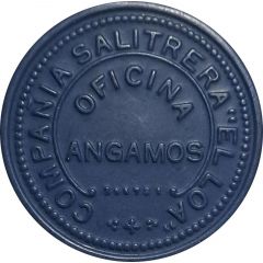 1 Peso El Loa Salt Mine