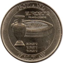 Monnaie de Paris Tourist Token - Euro 2012 Poland - Wroclaw