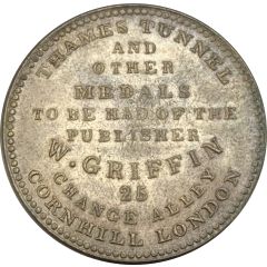 Medal - Opening of Thames Tunnel W. Griffin