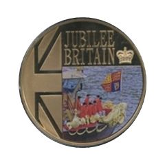 Medal - Elizabeth II Diamond Jubilee - The Thames Diamond Jubilee Pageant