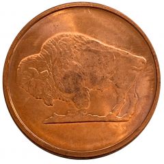 1 oz Copper Buffalo