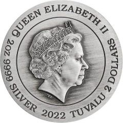 2 Dollars - Elizabeth II White Tiger