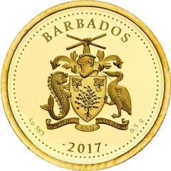 1 Dollar Flamingo; Gold Proof issue