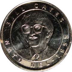 Token - I Grandi Protagonisti del Millennio Bill Gates