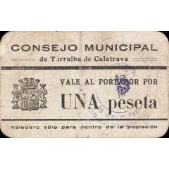 1 Peseta Torralba de Calatrava