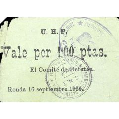 1 Peseta Ronda
