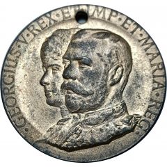 Medal - George V & Mary Royal Visit to Blackburn 1913