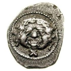 Silver 10 Asses Gorgoneion series I: without dolphins