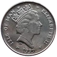 5 Pence - Elizabeth II 3rd portrait