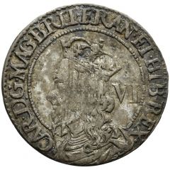 6 Shillings - Charles I 3rd Coinage, 3rd Issue