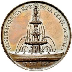 Inauguration of the waters of La Chaux-de-Fonds