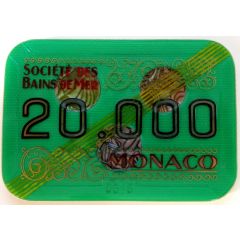 20 000 francs - Casino de Monte-Carlo