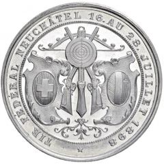 Federal shooting of Neuchâtel / 50th anniversary of independence