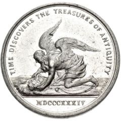 Medalet William Tell, white metal