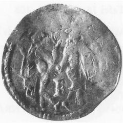 Denier - Conrad II Minden mint, two figures