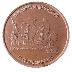 Medal - Mother Goose Parade Sweepstakes Winner