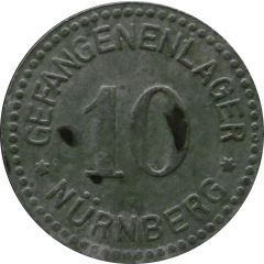 10 Pfennig - Nürnberg Gefangenenlager