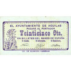 25 Céntimos Águilas