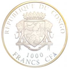 1000 Francs CFA 2014 FIFA World Cup Brazil