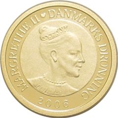 10 Kroner - Margrethe II The Shadow - Gold issue