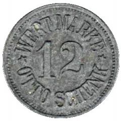 12 Pfennig - Otto Schenk