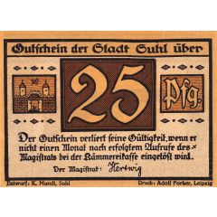 25 Pfennig Weapon Series