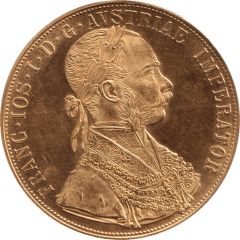 4 Ducats - Franz-Joseph I Bronze restrike