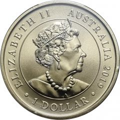 1 Dollar - Elizabeth II 6th Portrait - Queen Victoria 200th Anniversary