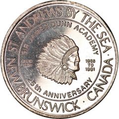 2 Dollars - St. Andrews, New Brunswick Sir James Dunn Academy