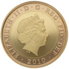 2 Pounds - Elizabeth II Florence Nightingale, Gold Proof