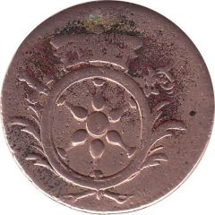 1 Pfennig - Emmerich Joseph of Breidbach-Bürresheim